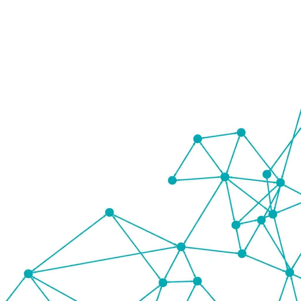 Abstract neural network background